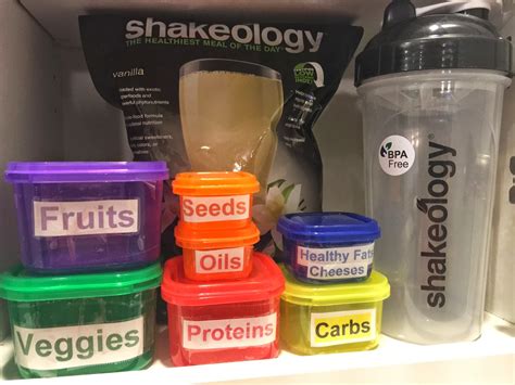 healthyhappyteacher: Labeling the containers