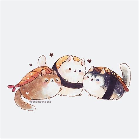 Sushi Cat Wallpapers - Wallpaper Cave