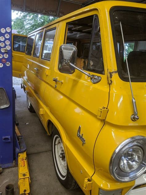 1964 Dodge A100 Van Yellow RWD Manual - Classic Dodge A100 1964 for sale