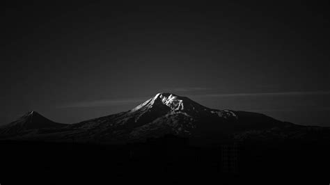 Download Dark Laptop Mountaintop View Wallpaper | Wallpapers.com