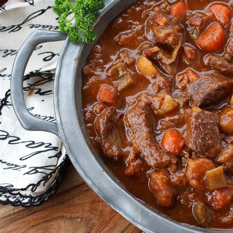 Traditional Beef and Guinness Stew - The Daring Gourmet