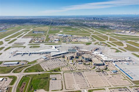 Aerial Photo | Calgary International Airport Main Terminal