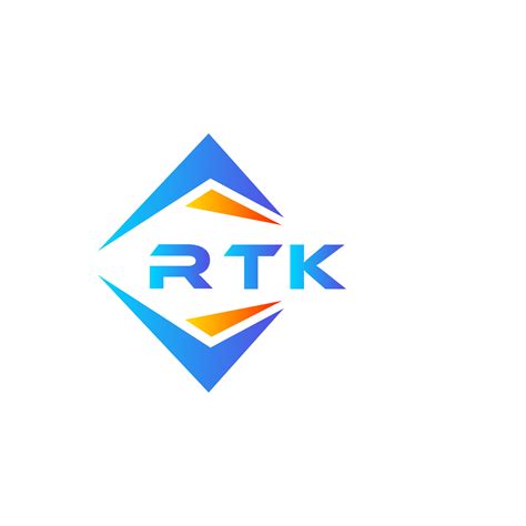 RTK abstract technology logo design on white background. RTK creative initials letter logo ...