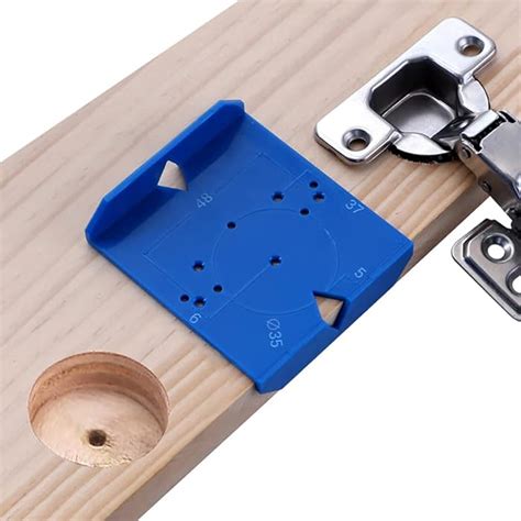 Buy 2 Pack Cabinet Door Hinge Jig Mounting Jig Concealed Hinge Jig Positioning Ruler ...