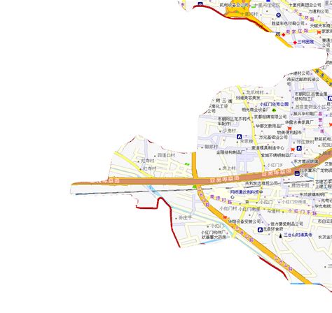 chaoyang district map,chaoyang street map