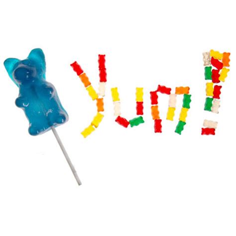 Giant Gummy Bear on a Stick - 88 Times Larger!