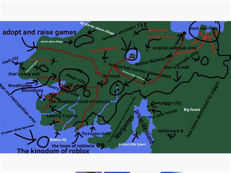 Roblox Game Maps