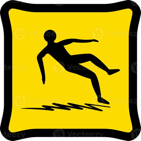 Free sticker slippery surface warning safety protection sign symbol ...