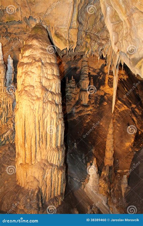 Belianska cave, Slovakia stock photo. Image of country - 38389460