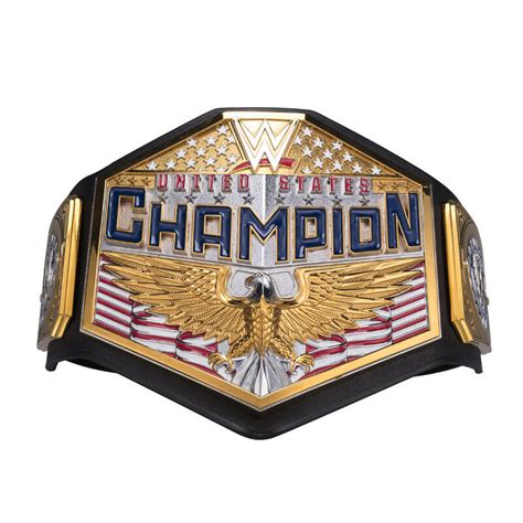 Official WWE Authentic United States Championship Replica Title Belt ...