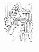 Online coloring Pages Coloring Page The Girl Went Into chamber  sketch template