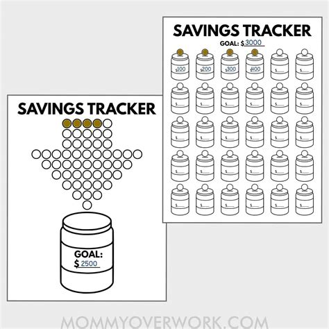 Mason Jar Money Challenge [Free Savings Tracker Printable]