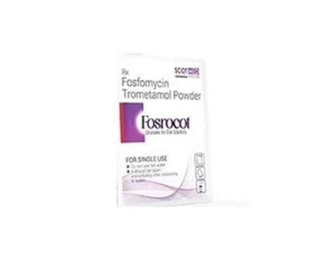 Fosfomycin 3mg Sachet at Rs 200/piece | Pharmaceutical Sachet in Yamuna Nagar | ID: 26086568491