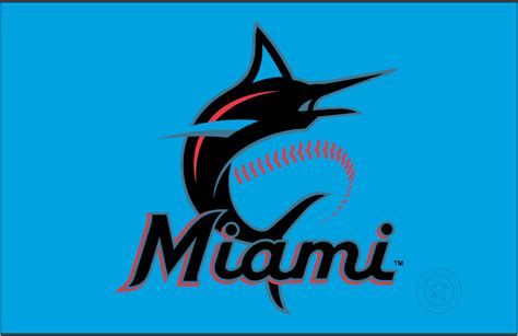 Miami Marlins Logo - Primary Dark Logo - National League (NL) - Chris ...