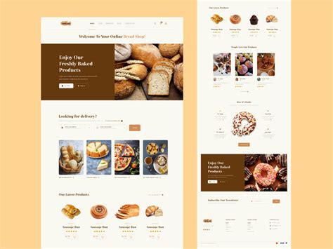 Bread Shop by DPI_MEDIA on Dribbble