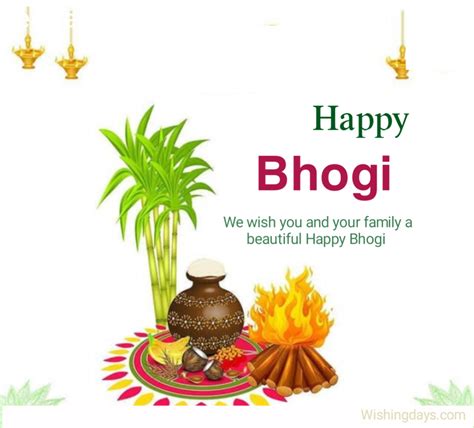 Happy Bhogi Wishes 2025 Quotes, Images, Messages Status, - Wishing Days