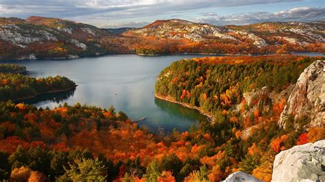 Autumn Canada Lake Wallpapers - Wallpaper Cave