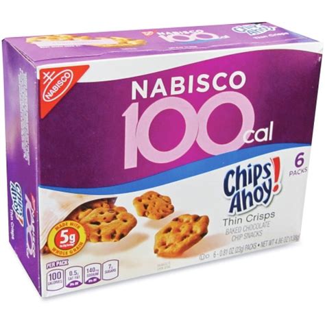 Chips Ahoy! 100-Calorie Chips Ahoy Cookie Snack Pack - NFG6102 ...