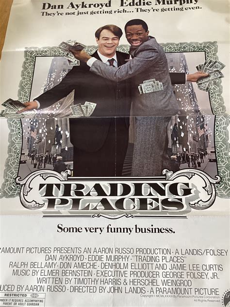 Trading Places Movie Poster