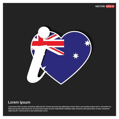 Australia flag design vector 13370703 Vector Art at Vecteezy