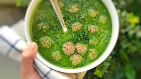 Easy Parsley Soup with Meatballs | Simple. Tasty. Good.