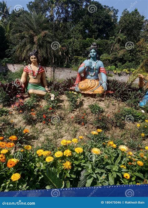 Garden krishna radha stock photo. Image of plant, radha - 180475046