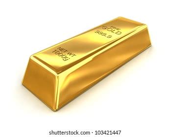 1000 Grams Gold Bar Placed On Stock Photo 1924810574 | Shutterstock