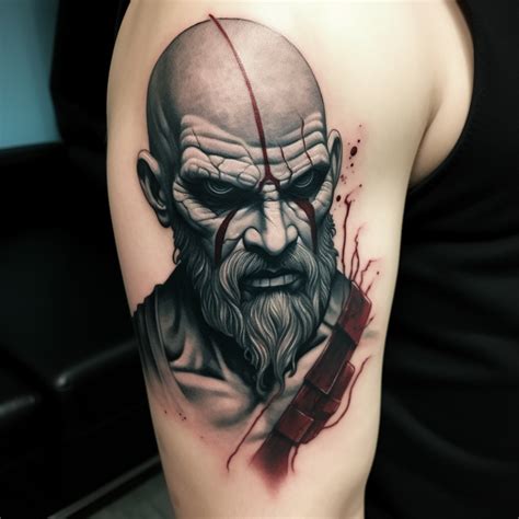 57 Kratos Tattoo Ideas - TattooClue.com