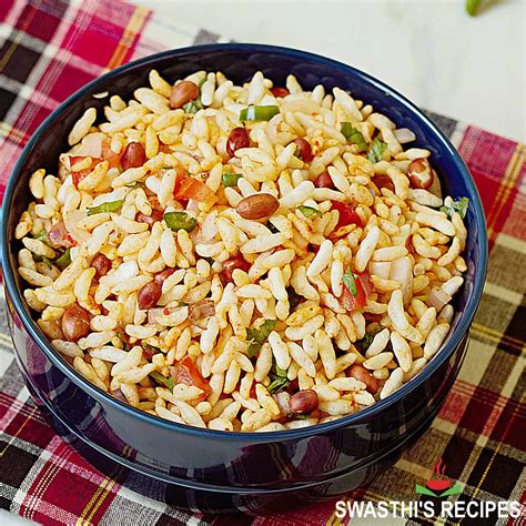 Churumuri Recipe (Puffed Rice Snacks) - Swasthi's Recipes