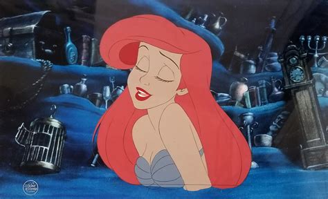 Walt Disney Production Cels Sebastian, Princess Ariel, 60% OFF