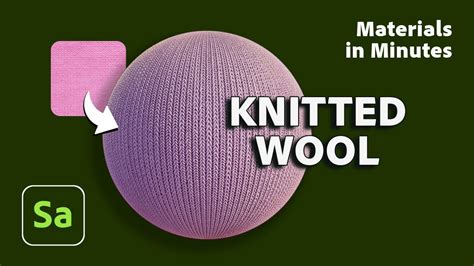 Make a Knitted Wool Material in Substance 3D Sampler | Materials in ...