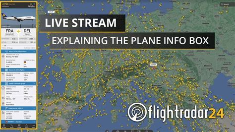 Live Explainer: the Flightradar24 Plane Info Box - YouTube