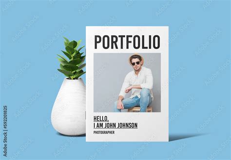 Photography Portfolio Design Template Stock Template | Adobe Stock