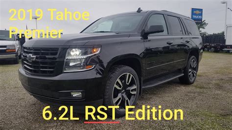 2019 Chevy TAHOE Premier RST 6.2L PERFORMANCE EDITION 4x4 - FULL WALK ...