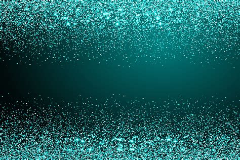 Aqua Glitter Background