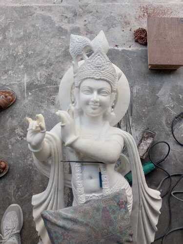 Marble Krishna Statue Manufacturer,Supplier in Jaipur,Rajasthan ...