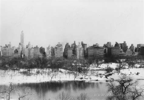 Central Park West - NYC in 1956