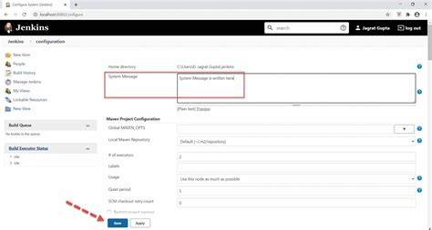 Jenkins Configuration - How to manage it and configure Global Settings?