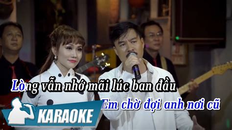 [KARAOKE] Chủ Nhật Buồn - Quang Lập & Lâm Minh Thảo - YouTube