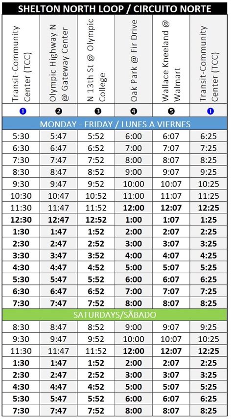 Number 7 Bus Schedule - Schedule Printable