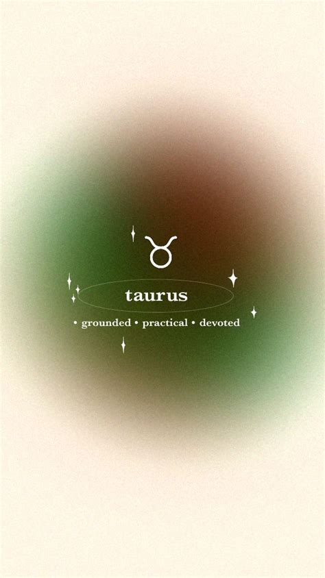 the taurus zodiac sign is surrounded by stars