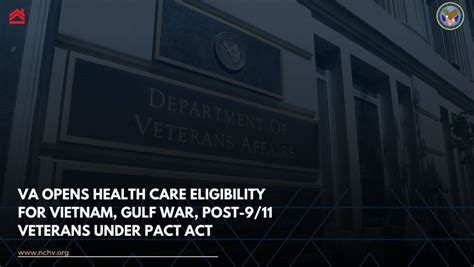 VA opens health care eligibility for Vietnam, Gulf War, post-9/11 ...