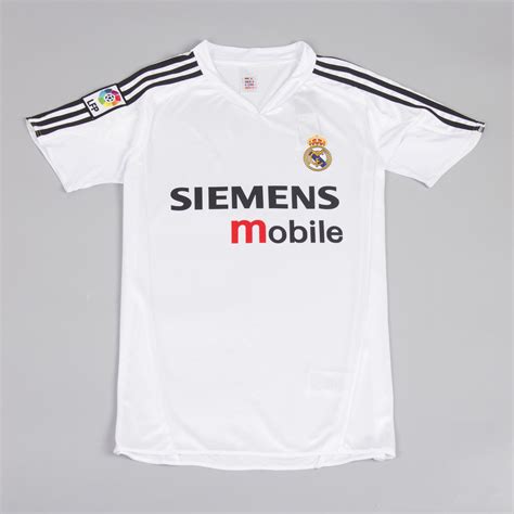 Real Madrid 2004-2005 Home Retro Jersey [Free Shipping]