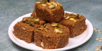 Mohanthal with Jaggery and Without Sugar - Tasted Recipes