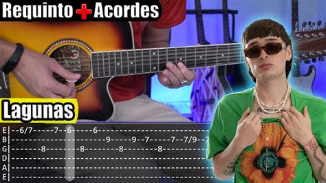 Lagunas - Peso Pluma x Jasiel Nuñez- Requinto + Acordes | TABS | Tutorial Guitarra Chords - Chordify