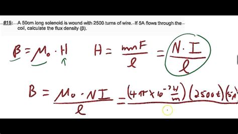 SC15 Flux in a Solenoid - YouTube