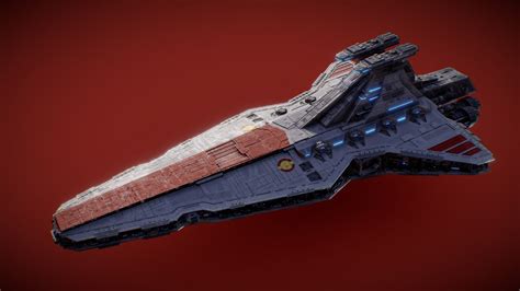 Venator Class Star Destroyer - 3D model by ForkyForklift [ff65cd3 ...