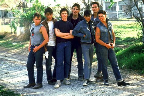 The Greasers from Francis Ford Coppola's "The Outsiders" (1983) ~ vintage everyday