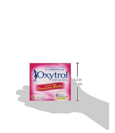 Oxytrol Overactive Bladder Control Medication for Women - 8ct ...