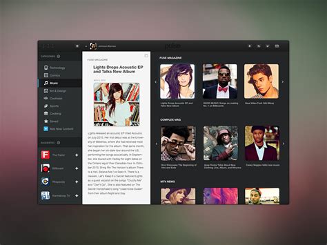 Pulse App for Mac by Zahir Ramos on Dribbble